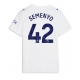Manchester City Antoine Semenyo #42 Replike Rezervni Dres za Ženska 2026-27 Kratak Rukav